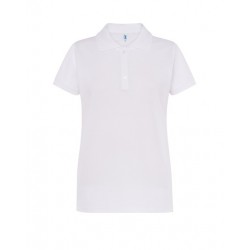 Women's white pique t-shirt