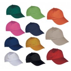 5-leaf cotton hat with velcro